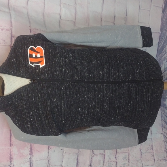 NFL Other - Fanatics nfl apparel Cincinnati Bengals heavy sweatshirt zipped jacket sz. Large